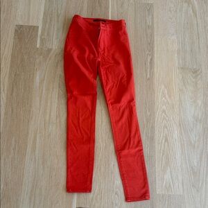 J brand orange Women's Jeans